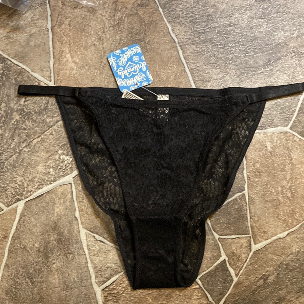 NWT Free People Tameeka High Waist Undie Black Sz Small - Picture 6 of 7